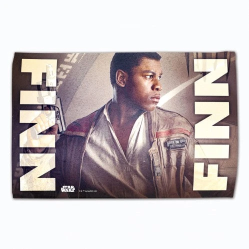Star Wars Fan Towels 16" x 25" Star Wars Fan Towels 16" X 25" -Ozark Golf Shop Star Wars Fan towel 16x25 Finn
