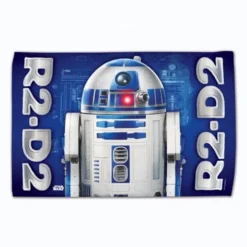 Star Wars Fan Towels 16" X 25" 8 Star Wars Fan Towels 16" X 25" -Ozark Golf Shop Star Wars Fan towel 16x25 R2D2