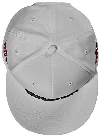 Wilson Staff Golf Flat Brim Tour Caps - Assorted Colors Wilson Staff Golf Flat Brim Tour Caps - Assorted Colors -Ozark Golf Shop WILSON Flat Brim Hat White 3