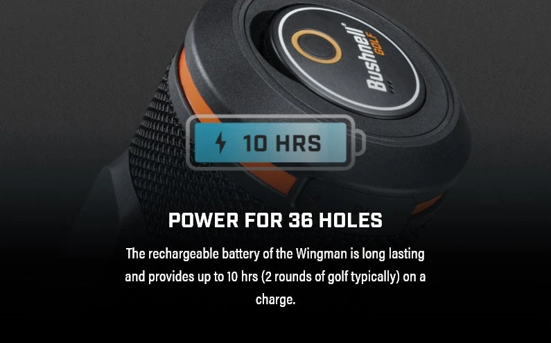 Bushnell Golf Wingman Speaker & GPS Bushnell Golf Wingman Speaker & GPS -Ozark Golf Shop Wingman 9