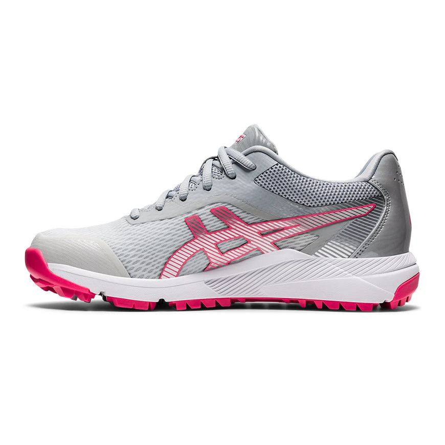 Asics Women's Gel-Course Ace Spikeless Golf Shoes Asics Women's Gel-Course Ace Spikeless Golf Shoes -Ozark Golf Shop Women Gel Course Ace grey prink V1 lrg 4
