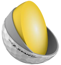 Srixon Z-Star Tour Golf Balls -Ozark Golf Shop Z STAR8PureWhite FLIPPEDCORE