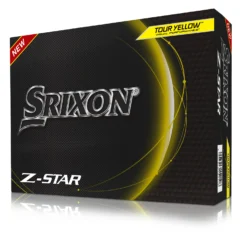 Srixon Z-Star Tour Golf Balls -Ozark Golf Shop Z STAR8 Package TourYellow reflection