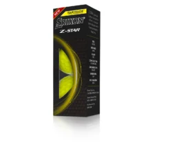 Srixon Z-Star Tour Golf Balls -Ozark Golf Shop Z STAR8 Sleeve TourYellow reflection