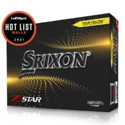Srixon Z-Star Tour Golf Balls -Ozark Golf Shop ZStarYellow0