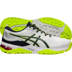 Asics Gel-Kayano Ace Spikeless Golf Shoes -Ozark Golf Shop f whitenavy vv