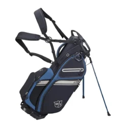 Wilson Staff EXO II Stand Carry Golf Bag -Ozark Golf Shop fff9e8b16c3b3c89e78e27c2149f3a02785e3957 WGB6600BU 7 WS EXO II CARRY BL BU