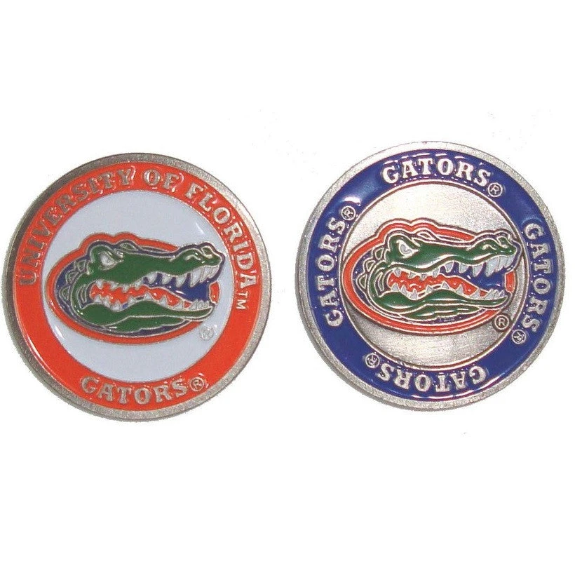 NCAA Double Sided Collegiate Golf Ball Marker Coins NCAA Double Sided Collegiate Golf Ball Marker Coins -Ozark Golf Shop florida