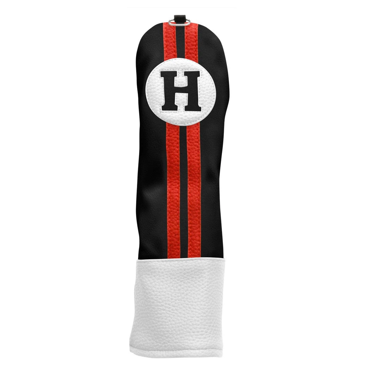 Sahara Retro Vintage Hybrid Headcovers Sahara Retro Vintage Hybrid Headcovers -Ozark Golf Shop hy hc black red