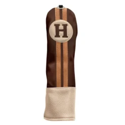 Sahara Retro Vintage Hybrid Headcovers 5 Sahara Retro Vintage Hybrid Headcovers -Ozark Golf Shop hy hc chocolate mocha