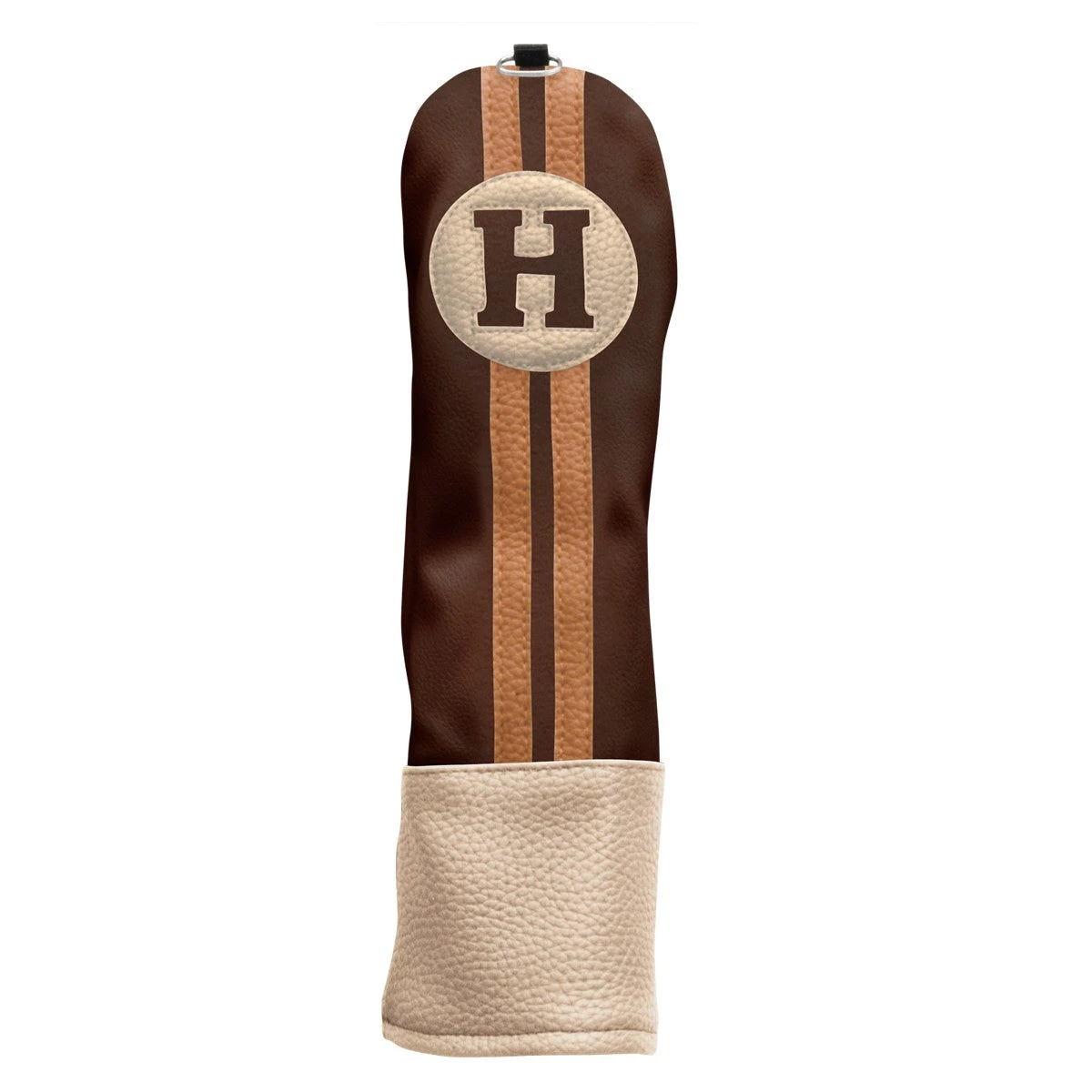 Sahara Retro Vintage Hybrid Headcovers Sahara Retro Vintage Hybrid Headcovers -Ozark Golf Shop hy hc chocolate mocha