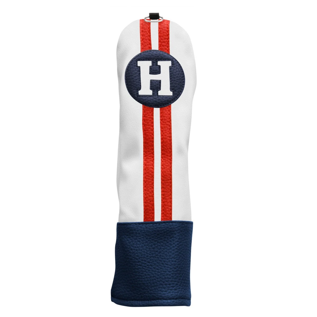 Sahara Retro Vintage Hybrid Headcovers Sahara Retro Vintage Hybrid Headcovers -Ozark Golf Shop hy hc red white blue