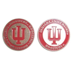 NCAA Double Sided Collegiate Golf Ball Marker Coins 19 NCAA Double Sided Collegiate Golf Ball Marker Coins -Ozark Golf Shop indiana