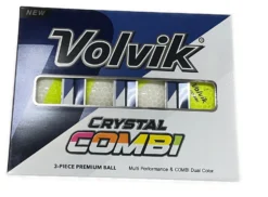 Volvik Crystal Combi Split Colored Golf Balls -Ozark Golf Shop yELLOW 0898cbe6 3fd4 42fb b744 4b71f5c4daca